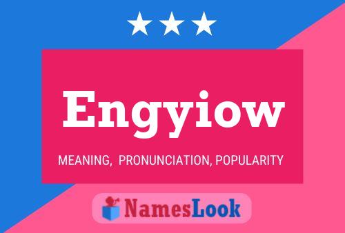 Engyiow Name Poster