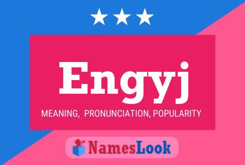 Engyj Name Poster