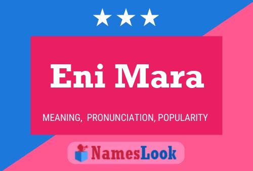 Eni Mara Name Poster