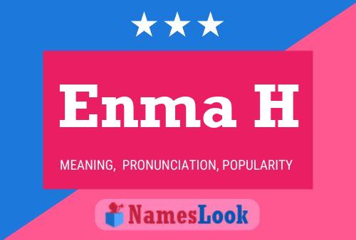 Enma H Name Poster