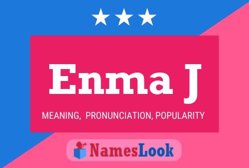 Enma J Name Poster