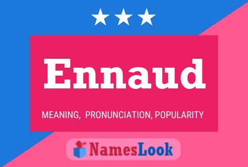 Ennaud Name Poster