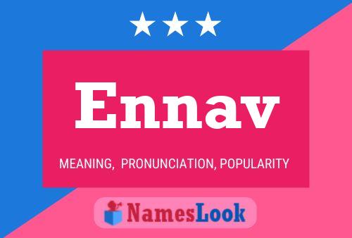 Ennav Name Poster