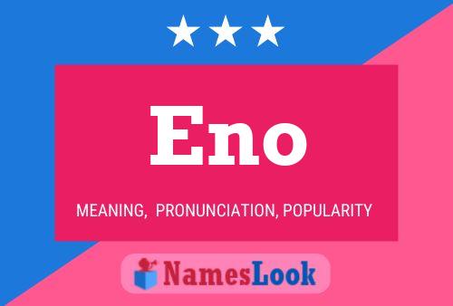 Eno Name Poster