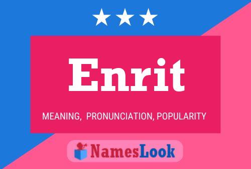 Enrit Name Poster