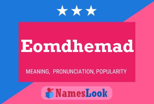 Eomdhemad Name Poster