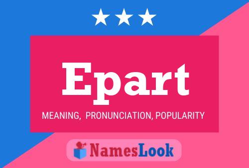 Epart Name Poster