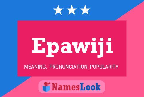 Epawiji Name Poster