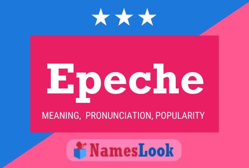 Epeche Name Poster