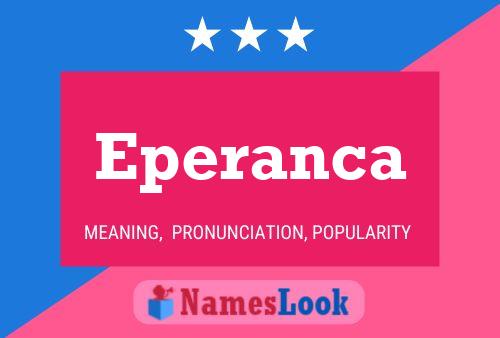 Eperanca Name Poster