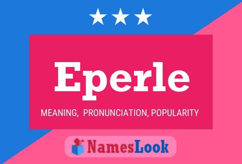 Eperle Name Poster