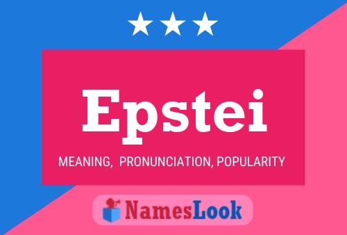 Epstei Name Poster