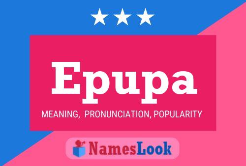 Epupa Name Poster