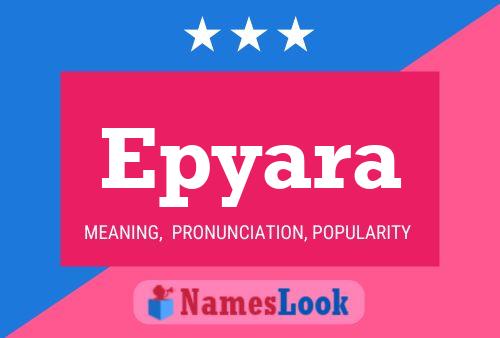 Epyara Name Poster