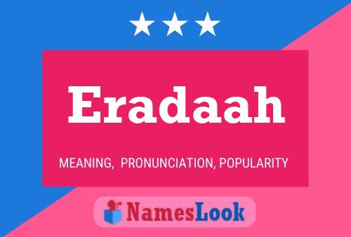 Eradaah Name Poster