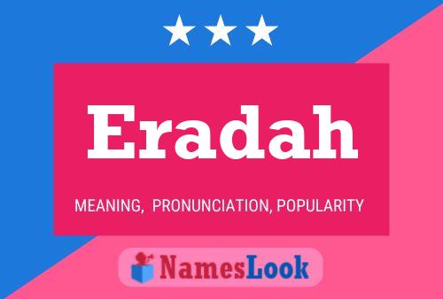 Eradah Name Poster