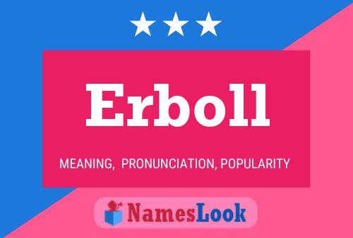 Erboll Name Poster