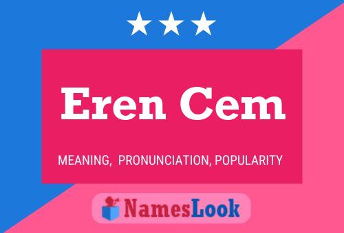 Eren Cem Name Poster