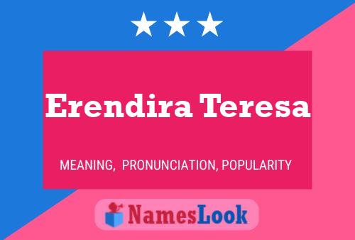 Erendira Teresa Name Poster