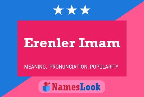 Erenler Imam Name Poster