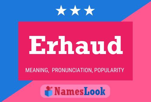 Erhaud Name Poster