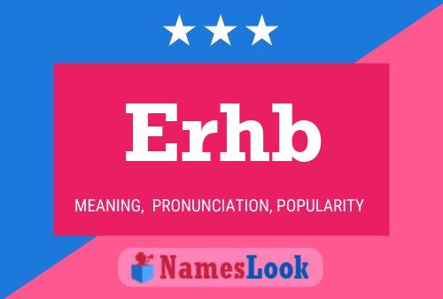 Erhb Name Poster