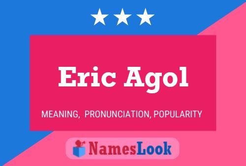 Eric Agol Name Poster