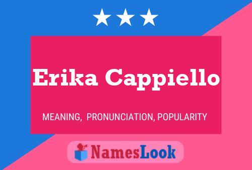 Erika Cappiello Name Poster