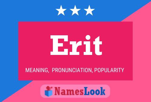 Erit Name Poster