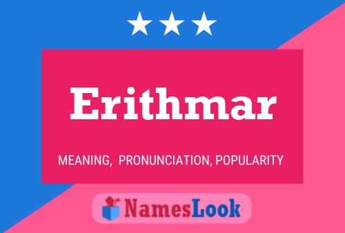 Erithmar Name Poster