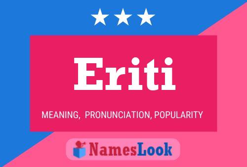 Eriti Name Poster