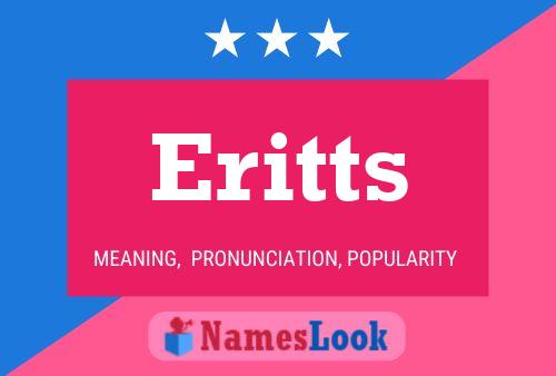 Eritts Name Poster