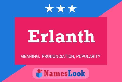 Erlanth Name Poster