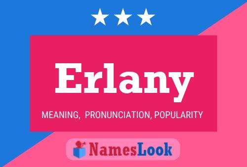 Erlany Name Poster