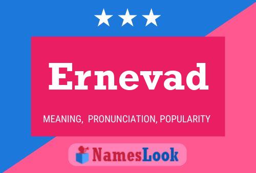 Ernevad Name Poster