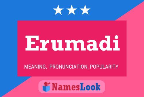 Erumadi Name Poster