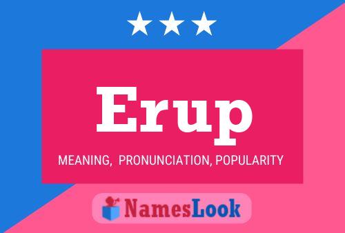 Erup Name Poster