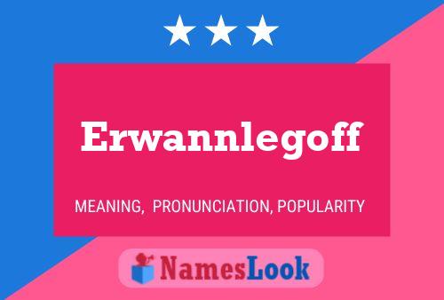 Erwannlegoff Name Poster