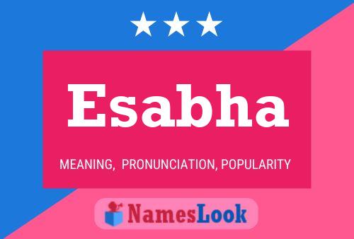 Esabha Name Poster