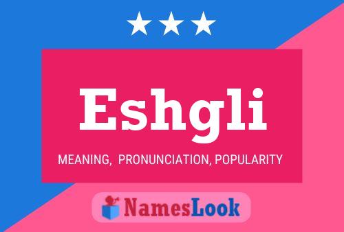 Eshgli Name Poster