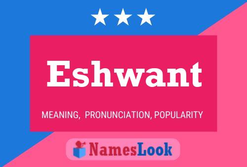 Eshwant Name Poster