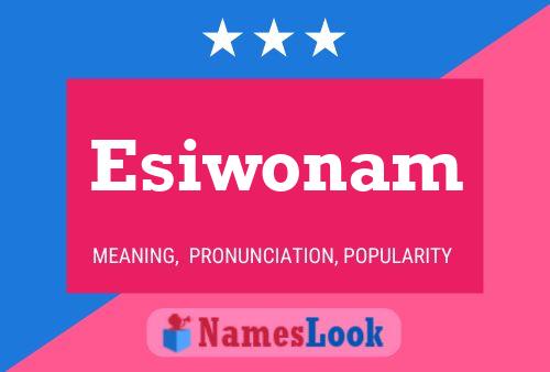 Esiwonam Name Poster