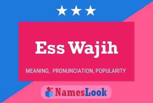 Ess Wajih Name Poster