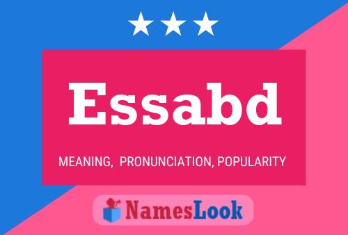 Essabd Name Poster