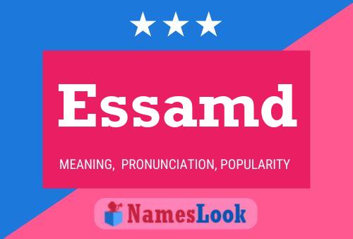 Essamd Name Poster