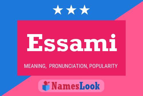 Essami Name Poster