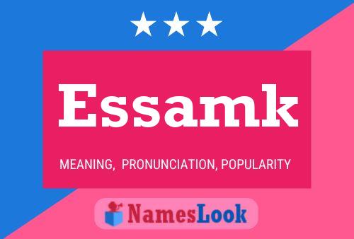 Essamk Name Poster