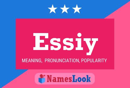 Essiy Name Poster