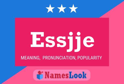 Essjje Name Poster