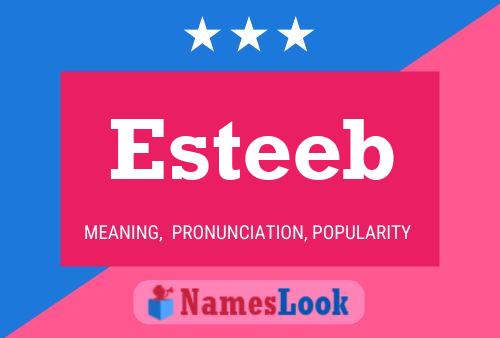 Esteeb Name Poster